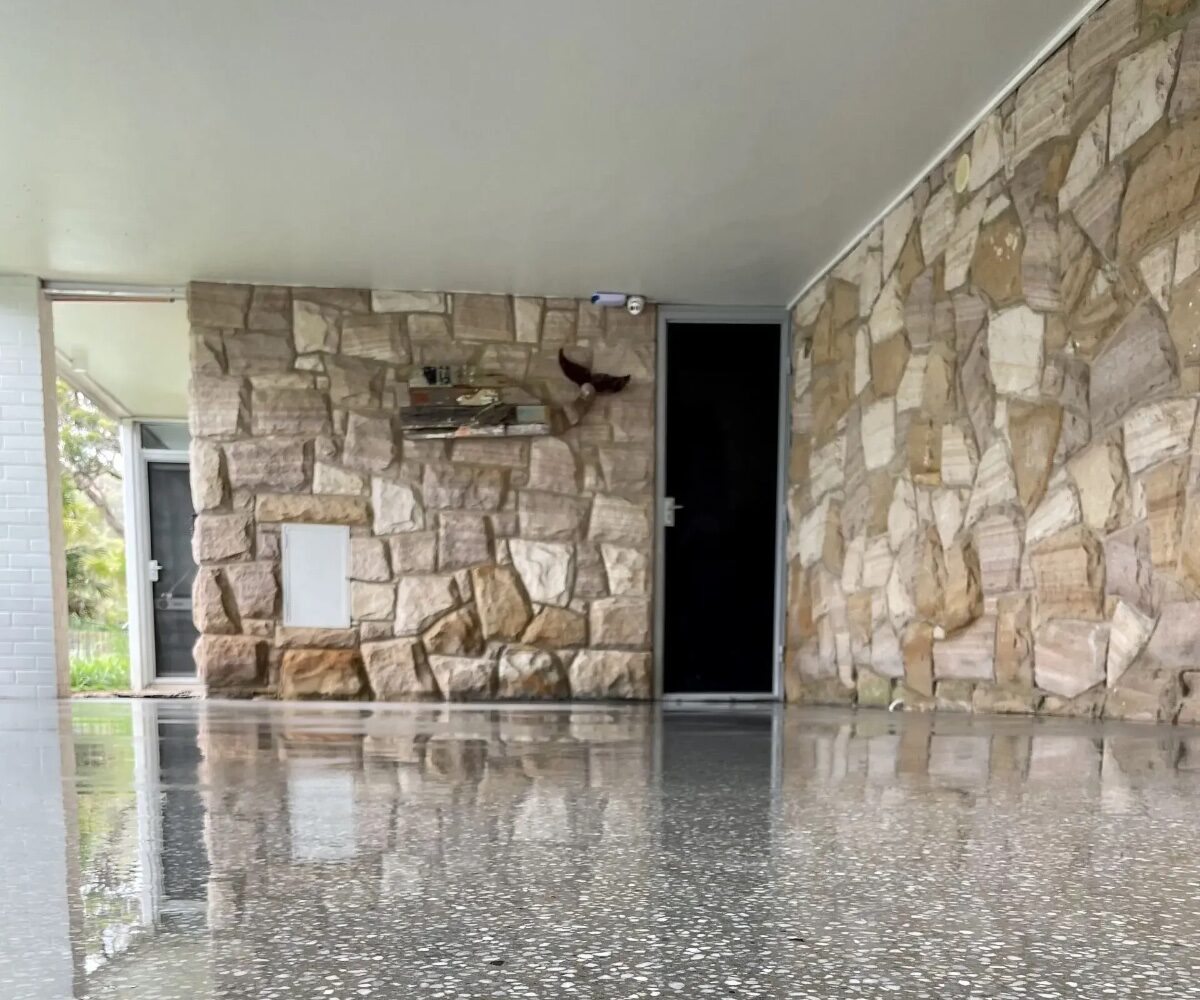 Honed Exposed Aggregate Perth